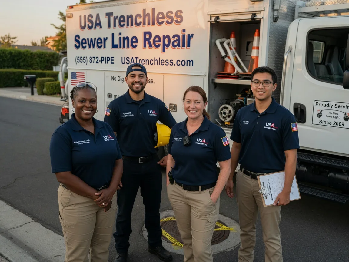 Sewer Line Repair company in Saint Hilaire, MN